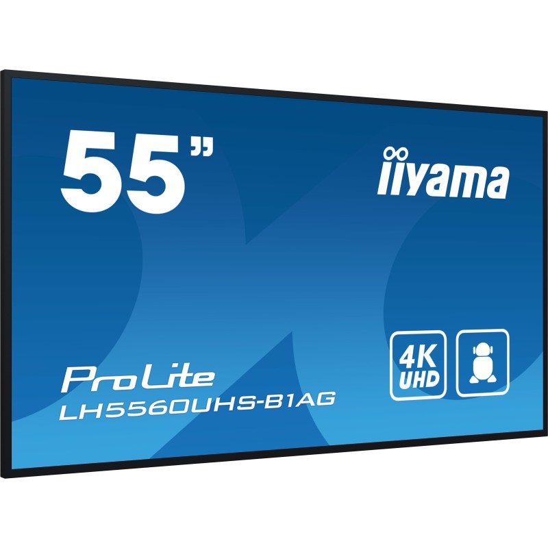 iiyama ProLite LH5560UHS-B1AG 139cm (54,6") 4K Digital Signage Monitor HDMI/VGA